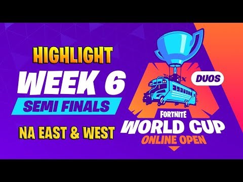 Highlight Winner Fortnite Worldcup Qualifiers - Week 6 Semi Finals - Na East & West