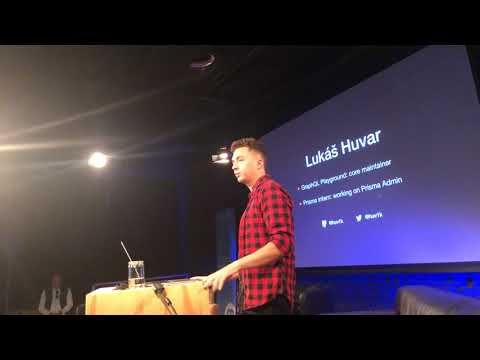 PragueJS 2019 #4 | Lukáš Huvar (Prisma) | Code-first GraphQL Server Development with Nexus & Prisma