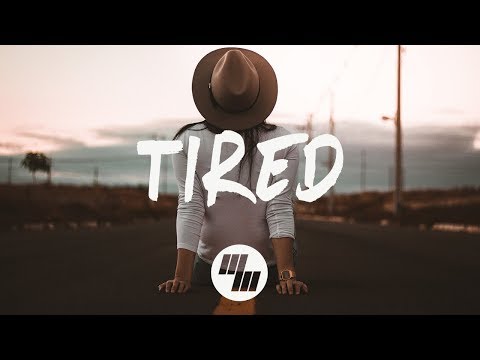 Alan Walker - Tired (Lyrics / Lyric Video) Wild Cards Remix, ft. Gavin James