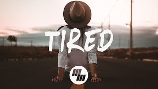 Alan Walker - Tired (Lyrics / Lyric Video) Wild Cards Remix, ft. Gavin James