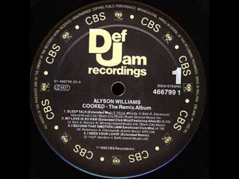 Alyson Williams - I Second That Emotion (J & M Emotional Club Mix)