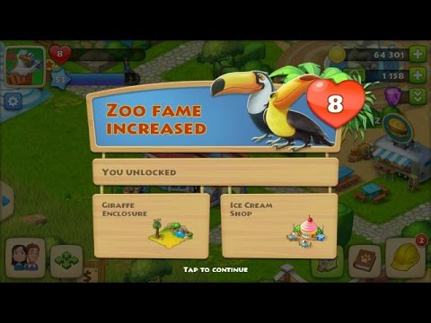 TOWNSHIP GAME  ZOO LEVEL 8