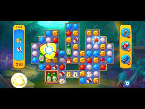 Fishdom level 9344 no boosters フィッシュダム
