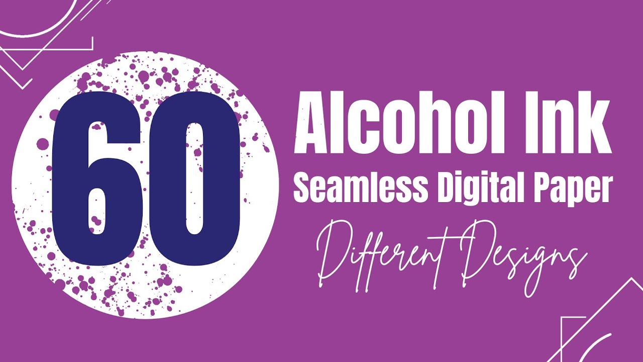 60 Stunning Alcohol Ink Seamless Pattern Designs