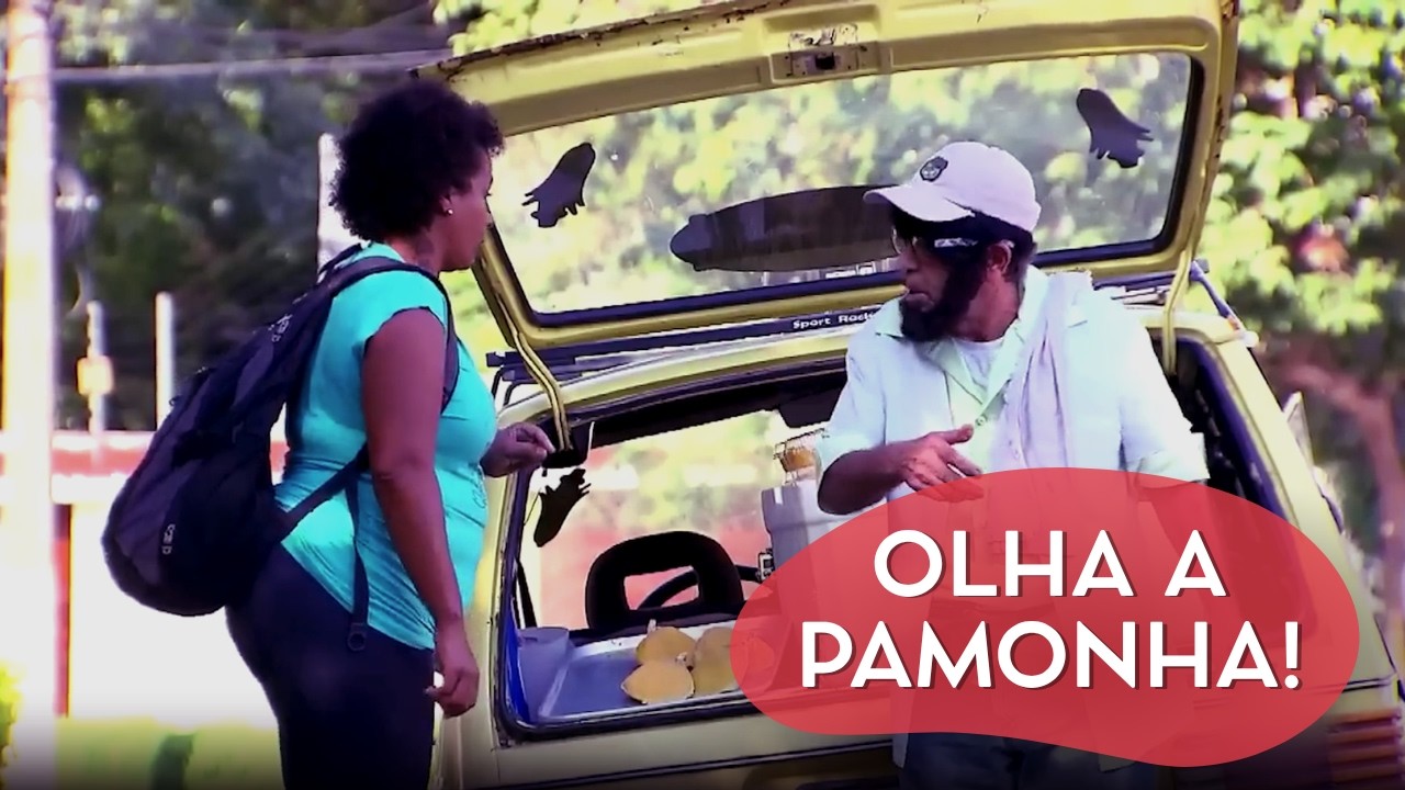 O QUE ELE ENROLA MAIS: AS PAMONHAS OU OS CLIENTES? | CÂMERAS ESCONDIDAS