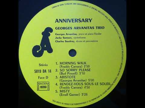 Georges Arvanitas Trio "Rendez-vous sous le soleil" 1976 AFA