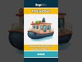 houseboat - a boat that people live in... video thumbnail