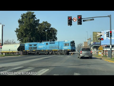 (725) TAC: San Martín | Tren vacío con la CRRC 9463, pasando por Rosario, rumbo a Soldini.