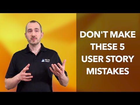 Top 5 Mistakes with Agile User Stories - YouTube