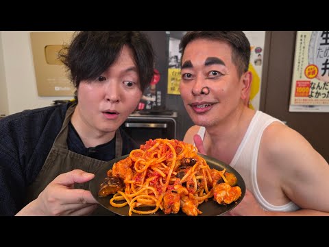 轟木さん流 ソーセージ&ベーコンのミキサートマトソースパスタ