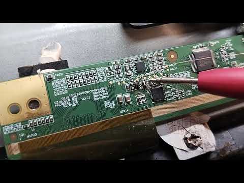 BOE.HV236WHB-N41 back lightok no display.odd even by pass,avdd,vgh,vgl volt miss ।ARC 24inch led tv