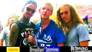 Betraying The Martyrs Interview Aaron Matts & Baptiste Vigier 2012