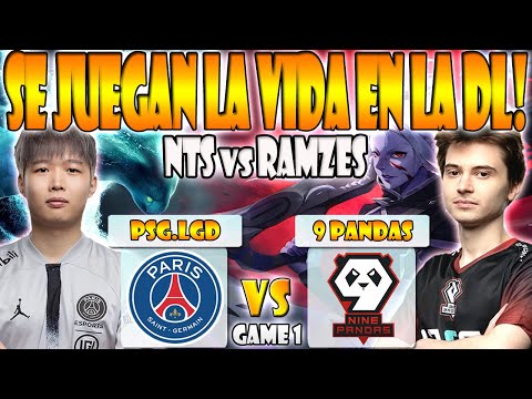 PSG.LGD VS 9 PANDAS BO3[GAME 1] RAMZES, KIYOTAKA VS NOTHINGTOSAY, SHIRO - DREAMLEAGUE SEASON 20-DOTA