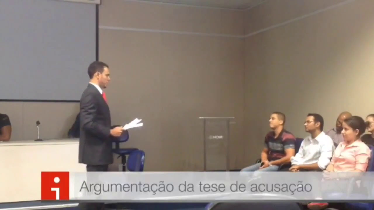 Tese de acusação - caso dos exploradores de caverna! Nova faculdade-Contagem-MG