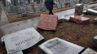 HUNDREDS Of Jewish Gravestones Vandalized