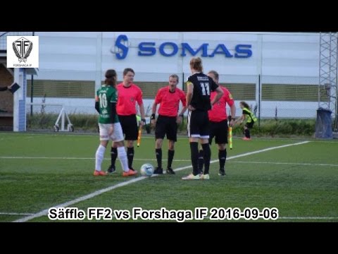 Säffle FF2 vs Forshaga IF 2016 09 06