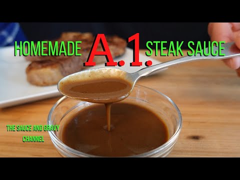 Homemade A1 Steak Sauce | Steak Sauce | A1 Steak Sauce Recipe | Steak Sauce Recipe | Copycat A1