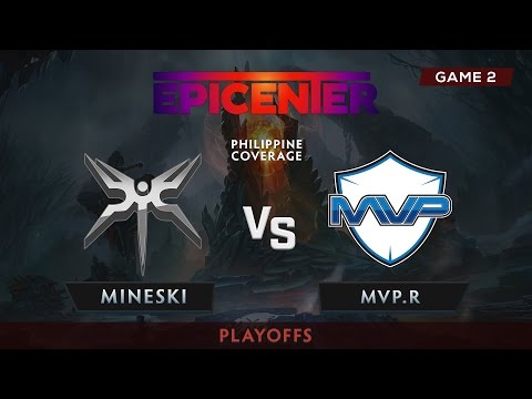 Mineski vs MVP.R | Game 2 | Playoffs | Marstv Dota2 League Sea Qualifiers 2017| PH Coverage