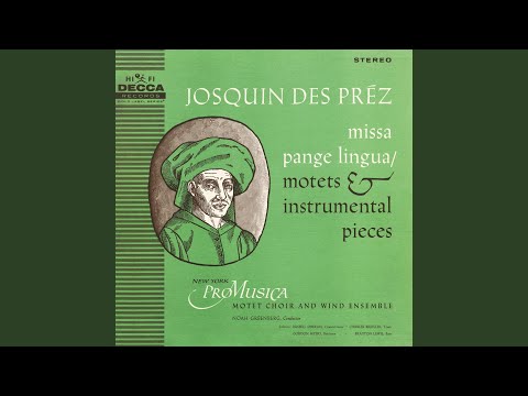 Josquin des Prez: Dulces exuviae