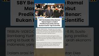 Kelakar SBY Bisa Ramal Masa Depan saat Orasi di ITS: Kalau Ada yang Ingin Tanya Bisa Datang ke Saya