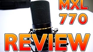 Video thumbnail for MXL 770 Microphone Review - Best Studio Mic For Under 100 by China Tech Reviews