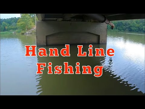 Hobo Handline fishing (No Rod No Reel)