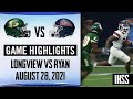 Longview vs. Denton Ryan - 2021 Week 1 Football Highlights