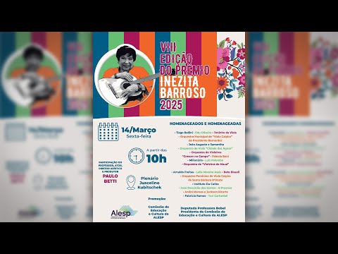 VIII Edição do Prêmio Inezita Barroso 2025