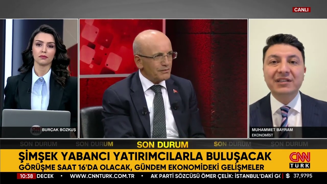 Bakan Şimşek Yabancı Yatırımcılarla Buluşuyor