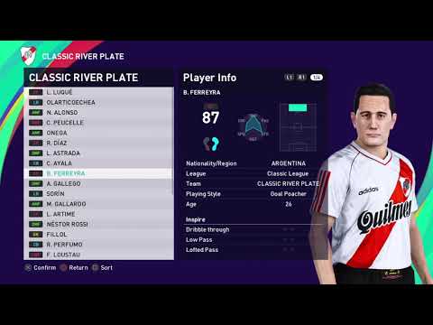 (PS4) PES 2021: Classic River Plate