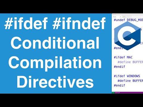 #ifdef #ifndef Conditional Compilation Directives | C Programming Tutorial