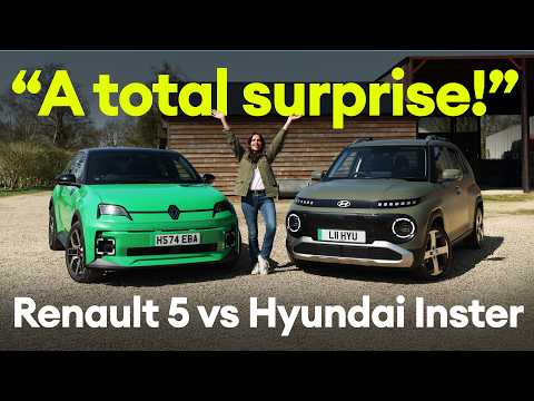 SHOOTOUT: Renault 5 vs Hyundai Inster: one’s iconic, one’s clever – who wins?