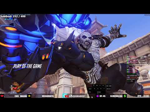 POTG! GetQuakedOn Doomfist Onetrick Overwatch Season 30 Top 500