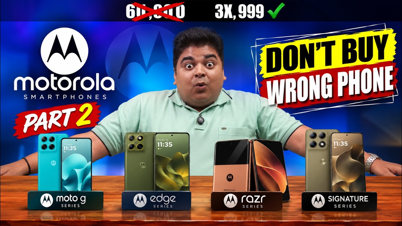 BEST & WORST MOTOROLA PHONES | Don't Buy Wrong Phones in 2026 | PART-2