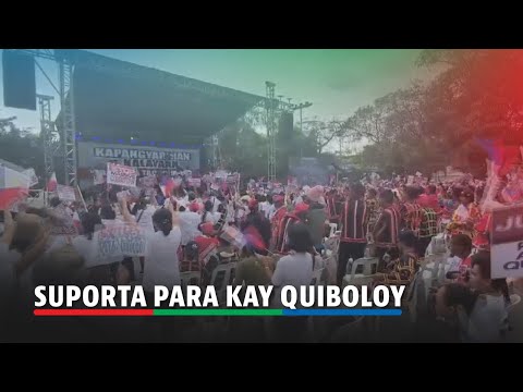 Mga supporter ni Quiboloy, nagtipon sa Liwasang Bonifacio