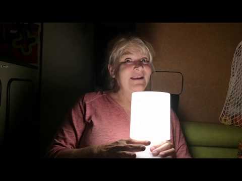 Unsere praktische Lampe für das Wohnmobil