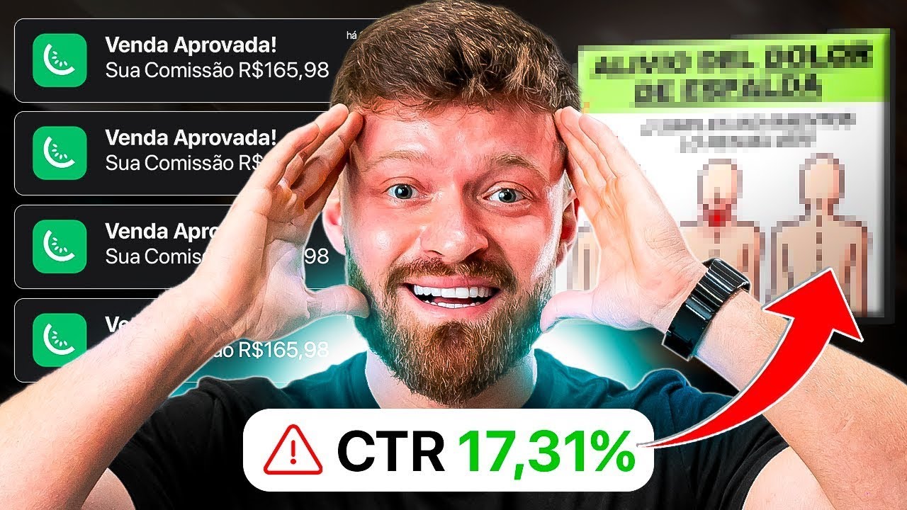 17 HOOKS Virais para AUMENTAR o CTR e a CONVERSÃO dos CRIATIVOS (Facebook Ads)