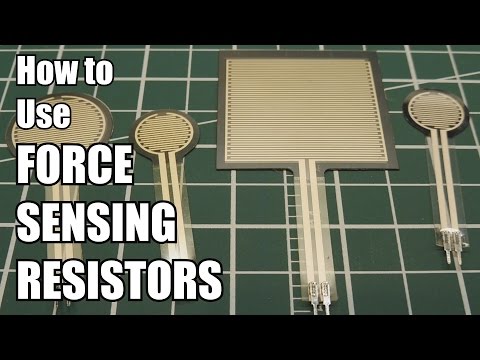 Force Sensitive Resistor (FSR)   Sensor Small video