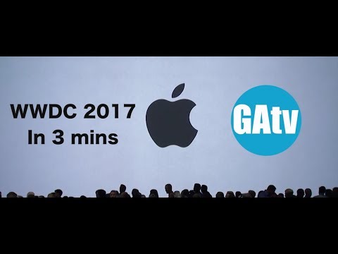 Apple WWDC 2017 in 3 minutes