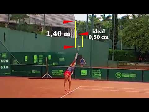 Newton Tênis - Saque italiana Caregaro ITF Pinheiros 2019