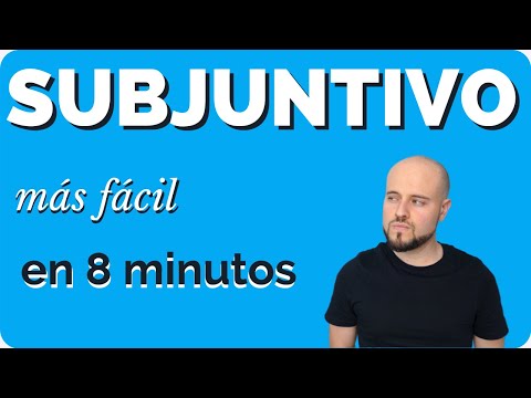 🕜 SUBJUNTIVO más FÁCIL en 8 minutos 🕜