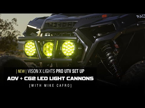 Vision X UTV Light Set Up with Mike Cafro