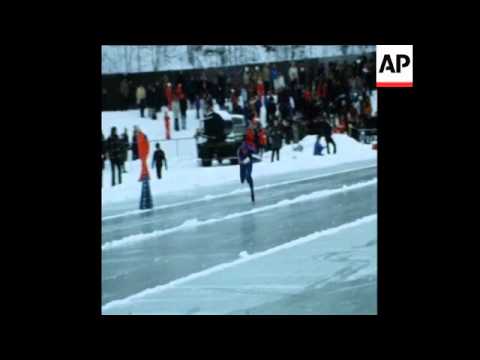 SYND 22 1 73 ARD SCHENK WINS FIRST EUROPEAN PROFESSIONAL SPEEDSKATING CHAMPIONSHIP