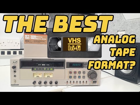VHS HiFi - Is it the BEST ANALOG AUDIO TAPE FORMAT?