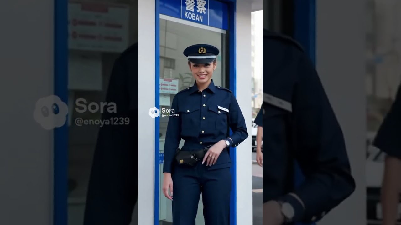 ギャル警官に捕まりたい人はいますか？✋
