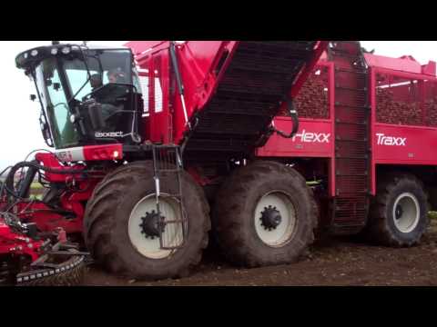 Agrifac/Holmer, Hexx Traxx and 12-Row sugar beet harvester
