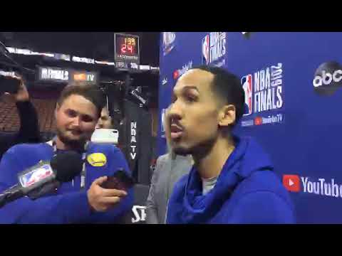 Twitch live: Livingston + view of Draymond, Warriors (1-3) practice, day b4 G5 NBA Finals at Toronto
