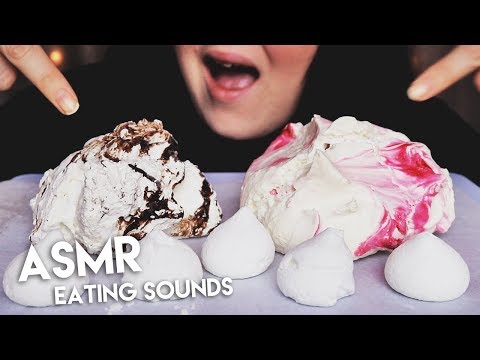 ASMR MEGA Maränger | Frasiga eating sounds! (omg sååå gott)
