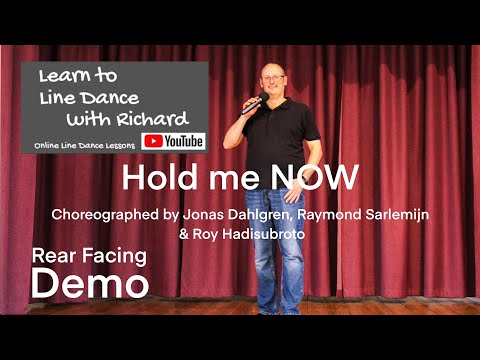 FREESTYLE / REAR FACING DEMO IMPROVER LINE DANCE - Hold me NOW