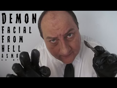 ASMR Demon Facial Treatment True Binaural